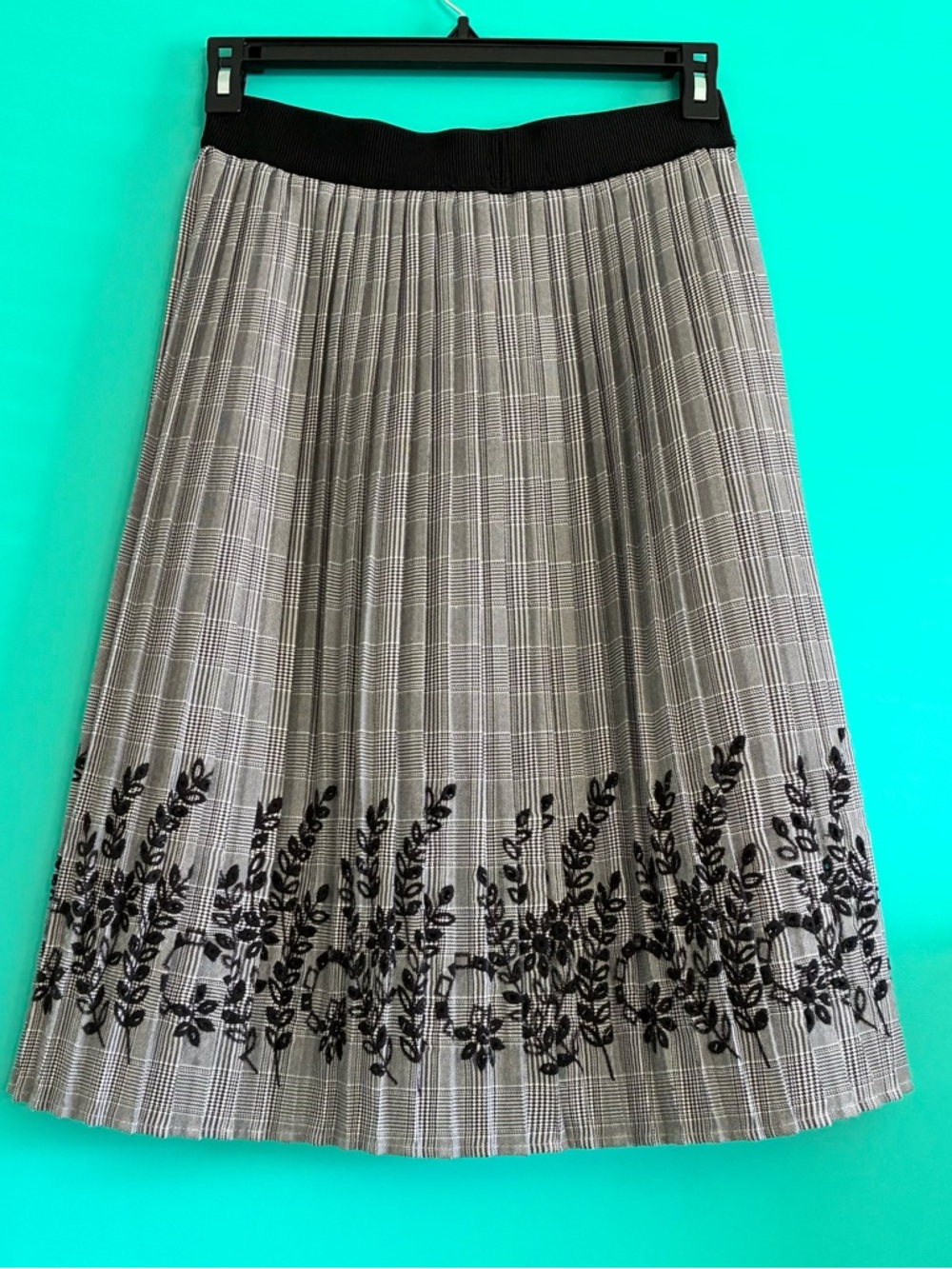 Zara Pleated Midi Skirt